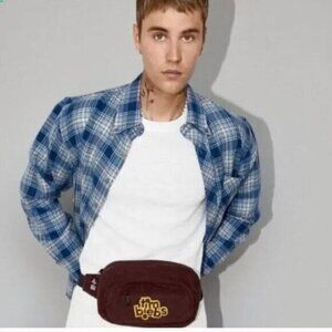 Justin Bieber and Tim Horton’s collaboration of Tim Biebs fanny pack